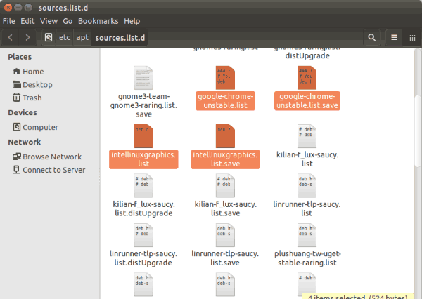 ubuntu sources.list.d folder