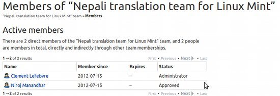 Nepali LInux Mint Translation Team